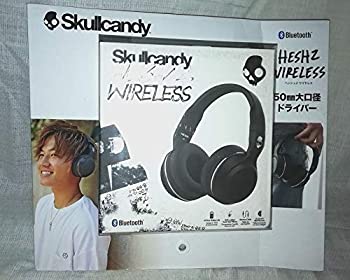 【中古】【非常に良い】Skullcandy Hesh 2 Wireless ワイヤレスヘッドホン Bluetooth対応 BLACK A6HBGY-374【国内正規品】