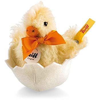 【中古】【非常に良い】Steiff シュタイフ キッズ ヒヨコのクリッキー 9cm 033094｜ドリエムコーポレーション