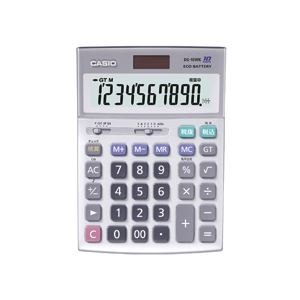 【中古】カシオ CASIO 本格実務計算器 10桁 勉強机印字機 DS-10WK 1台 ds-962988