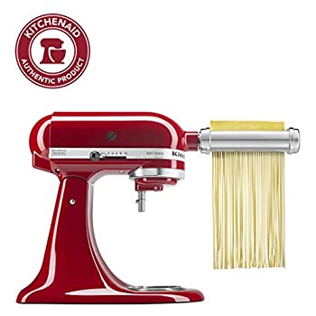 【中古】KitchenAid KSMPRA パスタローラー&カッターアタッチメント3点セット シルバー 1個