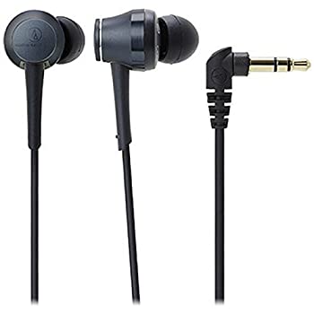 【中古】audio-technica イヤホン カナル型 ハイレゾ対応 ブルー ATH-CKR70 BL