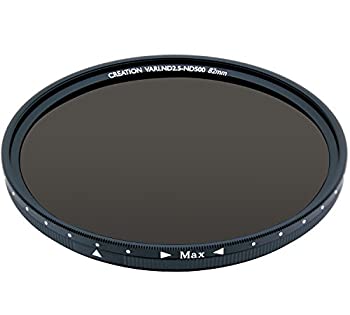 【中古】MARUMI NDフィルター 82mm CREATION VARI ND 82mm 可変式光量調節用 ND2.5-500相当