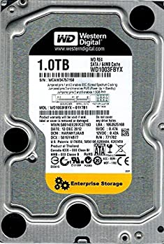 【中古】WD1003FBYX-01Y7B1 Western Digital DCM: HARNHTJAAB 1TB [並行輸入品]｜ドリエムコーポレーション 24,629円