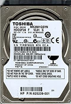 【中古】Toshiba MK2561GSYN HDD2F24 F VL01 S 250GB F/W: A0/MH000C [並行輸入品]