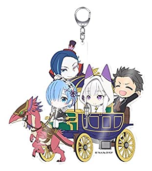 【中古】Re:ゼロから始める異世界生活 【きゃらいど】 エミリア陣営 アクリルキーホルダー