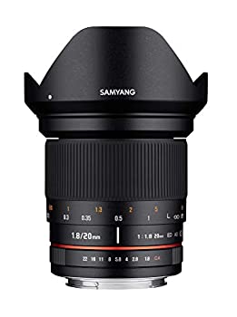 【中古】SAMYANG 単興味の中心水晶体 20粍 F1.8 ED AS UMC ニコン F用 フルサイズ相応う