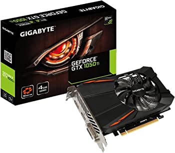 【中古】GIGABYTE ビデオカードGEFORCE GTX 1050Ti搭載 GV-N105TD5-4GD