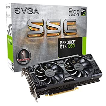 【中古】EVGA GeForce GTX 1050 SSC GAMING ACX 3.0 2GB GDDR5 DX12 OSD Support (PXOC) (02G-P4-6154-KR) w/ Free Rad Rodgers Game: EVGA website regi