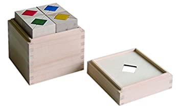 【中古】【非常に良い】マストロ・ジェッペット 木のおもちゃ 積み木 CUBICOLO TRIANGOLO(クビコロ/トリアンゴロ)｜ドリエムコーポレーション