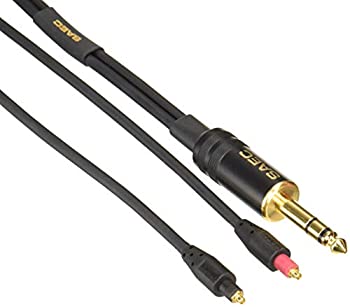 【中古】SAEC PC-Triple C導体 6.3mmフォーンプラグ仕様 ヘッドホンリケーブル SHURE SRH1840 SRH1440用 3.0m 1本 SHC-U320FSH3.0|ドリエムコーポレーション