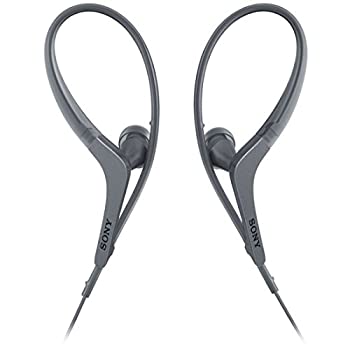 【中古】ソニー SONY イヤホン MDR-AS410AP : 防滴/スポーツ向け リモコン・マイク付き ブラック MDR-AS410AP B｜ドリエムコーポレーション