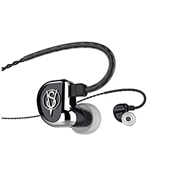【中古】CTM(Clear Tune Monitors) Vintage 2 黒いこと VS2-BLK 2１番ウッド ユニバーサル インイヤーモニター CTM-VS2-BLK