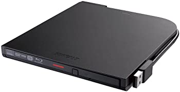 【中古】BUFFALO BDXL対応 USB2.0用ポータブルブルーレイドライブ スリムタイプ ブラック BRXL-PT6U2V-BKD|ドリエムコーポレーション