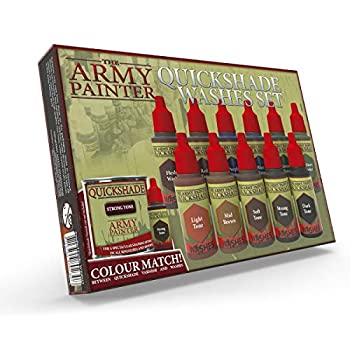 【中古】[アーミーペインター]　クイックシェイドウォッシュセット Warpaints Quickshade Washes Set by The Army Painter [並行輸入品]