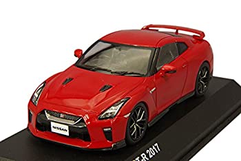 【中古】【非常に良い】京商オリジナル 1/43 日産 GT-R 2017 レッド 完成品