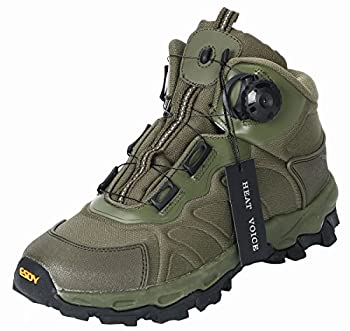 【中古】【非常に良い】【軽い 丈夫 動きやすい ～ 登山家・サバゲーマー向け 本格派トレッキングシューズ】ダイヤル式 コンバット タクティカル ミリタリー ブーツ HEA