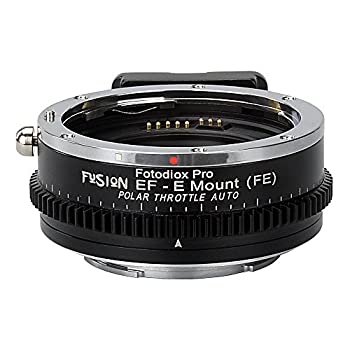【中古】Vizelex Polar Throttle Smart Lens Adapter Compatible with Canon EOS EF Lenses to Sony E-Mount Cameras - By Fotodiox Pro
