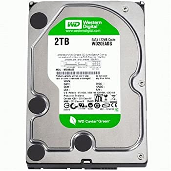 【中古】Western Digital Caviar Green WD20EADS 2TB 32MB Cache 7200RPM SATA/300 Hard Drive [並行輸入品]