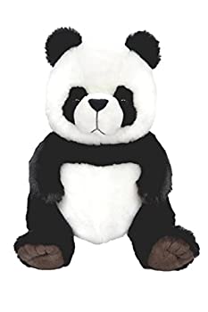 【中古】moffly パンダ座り M ぬいぐるみ 高さ30cm