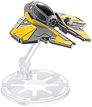 【中古】スター・ウォーズ 2018 ホットウィール ダイキャスト スターシップス 1パック アナキン・スカイウォーカー's ジェダイ スターファイター / STAR｜ドリエムコーポレーション