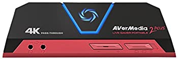 【中古】AVerMedia ライブゲーマー ポータブル 2 Plus 4K パススルー 4K フルHD 1080p60 USBゲームキャプチャ 超低レイテンシー 記録 ストリーム プラグ