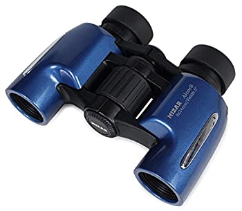【中古】【非常に良い】MIZAR(ミザールテック) 双眼鏡 8倍 24mm 口径 ポロプリズム式 スタンダード メタリックブルー Alcor8