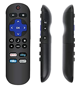 【中古】目あたらしいhtr-r01リモート填まるfor Haier roku TV 32e4000r 43e4500r 49e4500r 55e4500r 32e4000ra 32e4500r 32e4500ra 43e4500ra 43e4500ルビジウム 49e