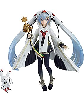 【中古】figma 雪ミク タンチョウ巫女ver. (SNOW MIKU 2018、ワンダーフェスティバル2018[冬]等限定)