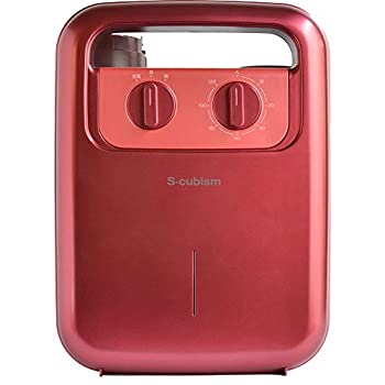 【中古】エスキュービズム 布団乾燥機 靴乾燥アタッチメント付属 SFD-010RD レッドメタリック S-cubism