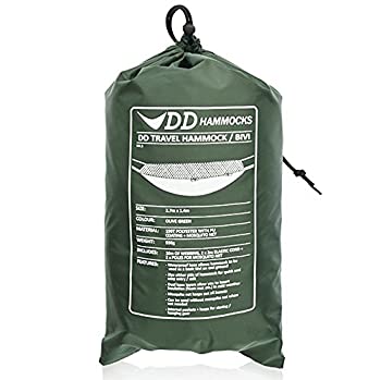 【中古】【スコットランド発】DD Travel Hammock/Bivi ダブルレイヤードDDトラベルハンモック/ビビ (Olive green) [並行輸入品]