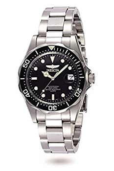 【中古】INVICTA Pro Diver IN-8932 Men's Stainless Steel Black Dial Watch