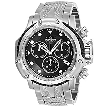 【中古】[インビクタ] 腕時計 Subaqua55.45mmステンレススチールブラック+ステンレススチールブラックダイヤルZ60クォーツ 26720 メンズ 正規輸入品 シル｜ドリエムコーポレーション