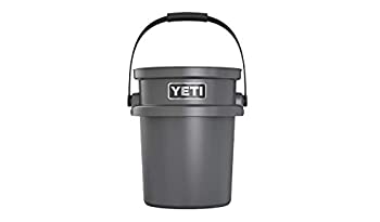 【中古】[(イエティ) YETI] [ロードアウト 5ガロンバケツ チャーコール Loadout Impact Resistant Fishing/Utility Bucket with Hefty Hauler Handle] (