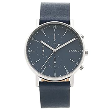 【中古】[スカーゲン]腕時計 メンズ SKAGEN SKW6463 シルバー ネイビーブルー [並行輸入品]