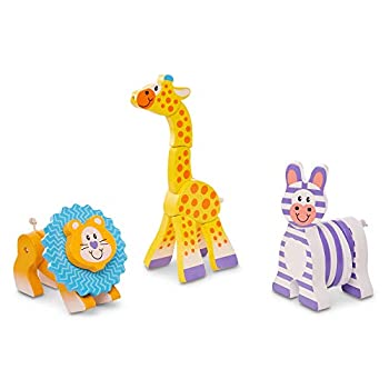 【中古】Melissa & Doug サファリ 握るおもちゃ