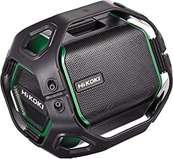 【中古】HiKOKI(ハイコーキ) 旧日立工機 コードレススピーカー 本体のみ 乾電池・申し受ける器別売 ACアダプター付 US18DA(NN) オーディオ-TV・オーディオ・カメラ