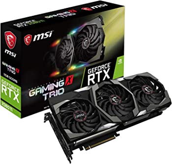 【中古】MSI GeForce RTX 2080 Ti GAMING X TRIO グラフィクスゲーム盤 VD6722