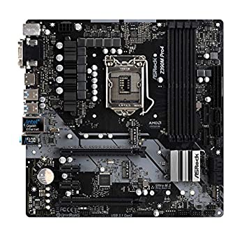 【中古】ASRock Intel Z390 チップセット搭載 ATX マザーボード Z390 Pro4|ドリエムコーポレーション