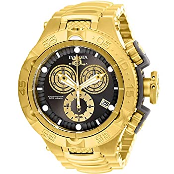 【中古】【非常に良い】Invicta Men's 27676 Subaqua Quartz Chronograph Gold Gunmetal Dial Watch