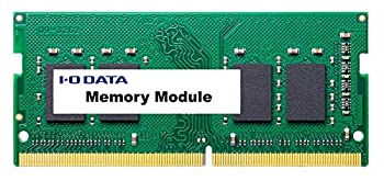 【中古】I-O DATA ノートパソコン用メモリー 8GB|PC4-2400(DDR4-2400)対応|SDZ2400-8G