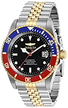 【中古】Invicta Men's 29180 Pro Diver Automatic 3 Hand Black Dial Watch