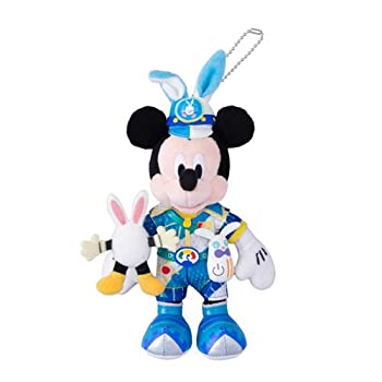 【中古】ミッキーマウス ぬいぐるみバッジ ディズニー・イースター 2019 ぬいぐるみ ディズニー お土産【東京ディズニーランド限定】｜ドリエムコーポレーション