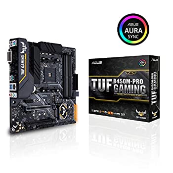 【中古】ASUS AMD B450 搭載 AM4 対応 マザーボード TUF B450M-PRO GAMING【MicroATX】【 第3世代 AMD Ryzen CPU に対応】|ドリエムコーポレーション