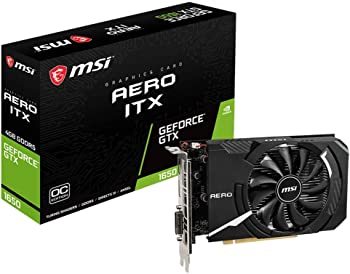 【中古】MSI GeForce GTX 1650 AERO ITX 4G OC グラフィックスカード [国内正規流通品]｜ドリエムコーポレーション