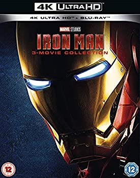 【中古】アイアンマン 4K トリロジーBOX [4K UHD+Blu-ray リージョンフリー ※アイアンマン２･３の4K UHDのみ日本語有り](輸入版) -Iron Man 4K UHD Tril 12,008円