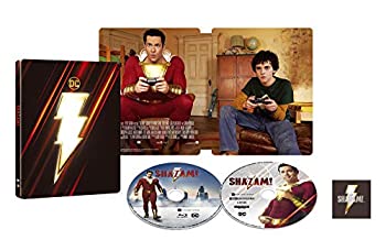 【中古】シャザム! スチールブック仕様 4K ULTRA HD & ブルーレイセット (限定生産/2枚組) [Blu-ray]