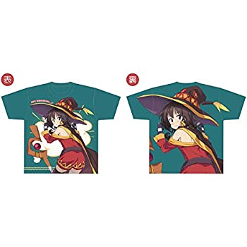 【中古】映画 この素晴らしい世界に祝福を! 紅伝説 描き下ろし背負われめぐみんフルグラフィックTシャツXL画像