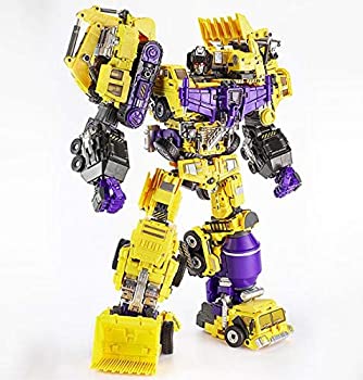 【中古】JIXNBAO BUILDER GT-2 Gravity Builder 黄色版 第２弾 ６体 合体変形可 [並行輸入品]｜ドリエムコーポレーション