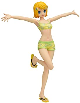 【中古】セガ 初音ミク Project DIVA Arcade Future Tone スーパープレミアムフィギュア 鏡音リン－ミラクルスターリゾート 全高約21cm