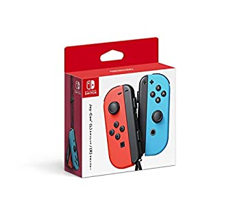 【中古】【任天堂純正品】Joy-Con (L) ネオンレッド/ (R) ネオンブルー
